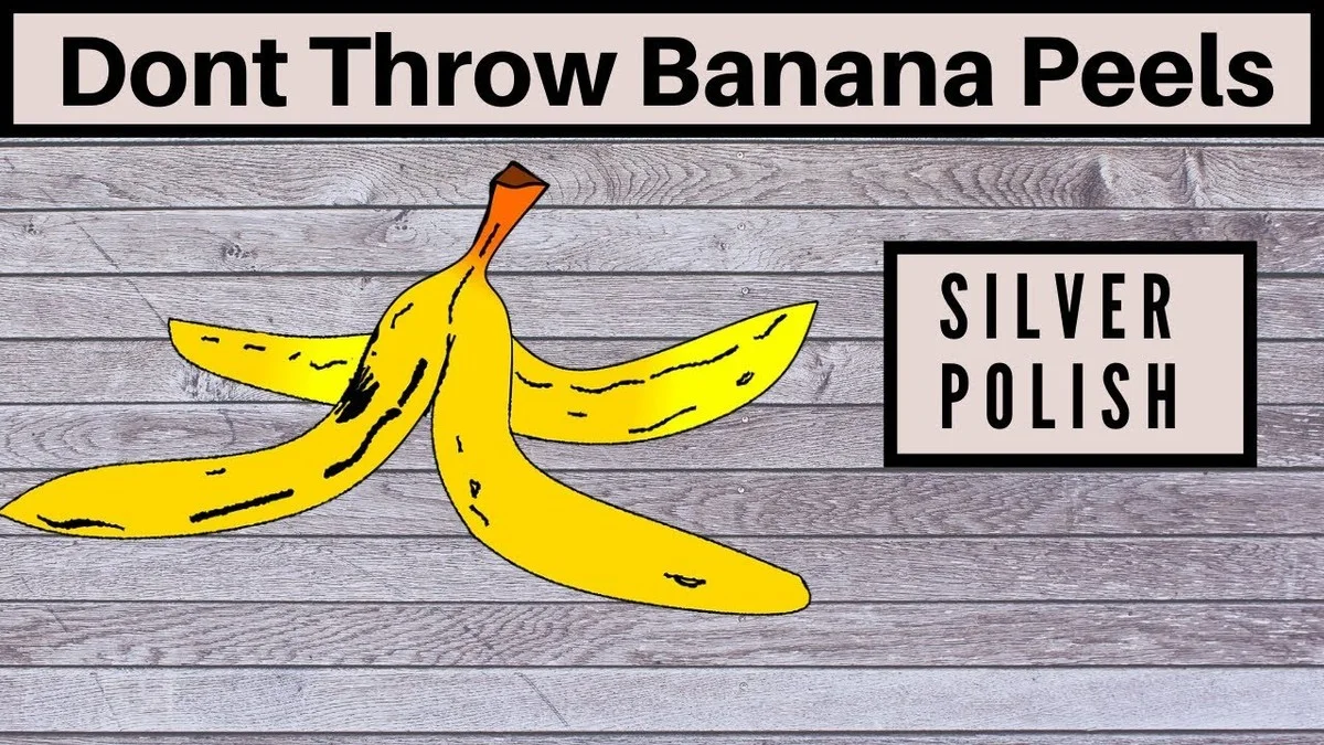 Bananenschil tegen zilveroxide? Dit schoonmaakmiddel kost bijna niets - image 1