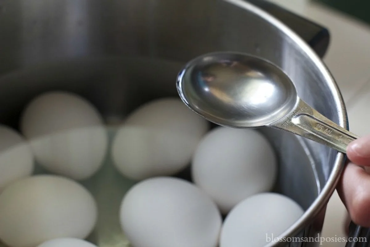 Waarom chefs altijd azijn toevoegen aan kokend water voor eieren - image 1