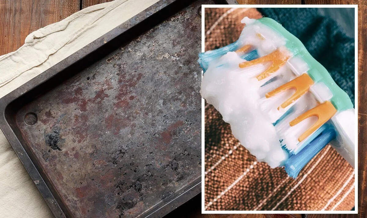 Bijtend sodiumbicarbonatepasta voor hardnekkige roest: beter dan alle chemicaliën