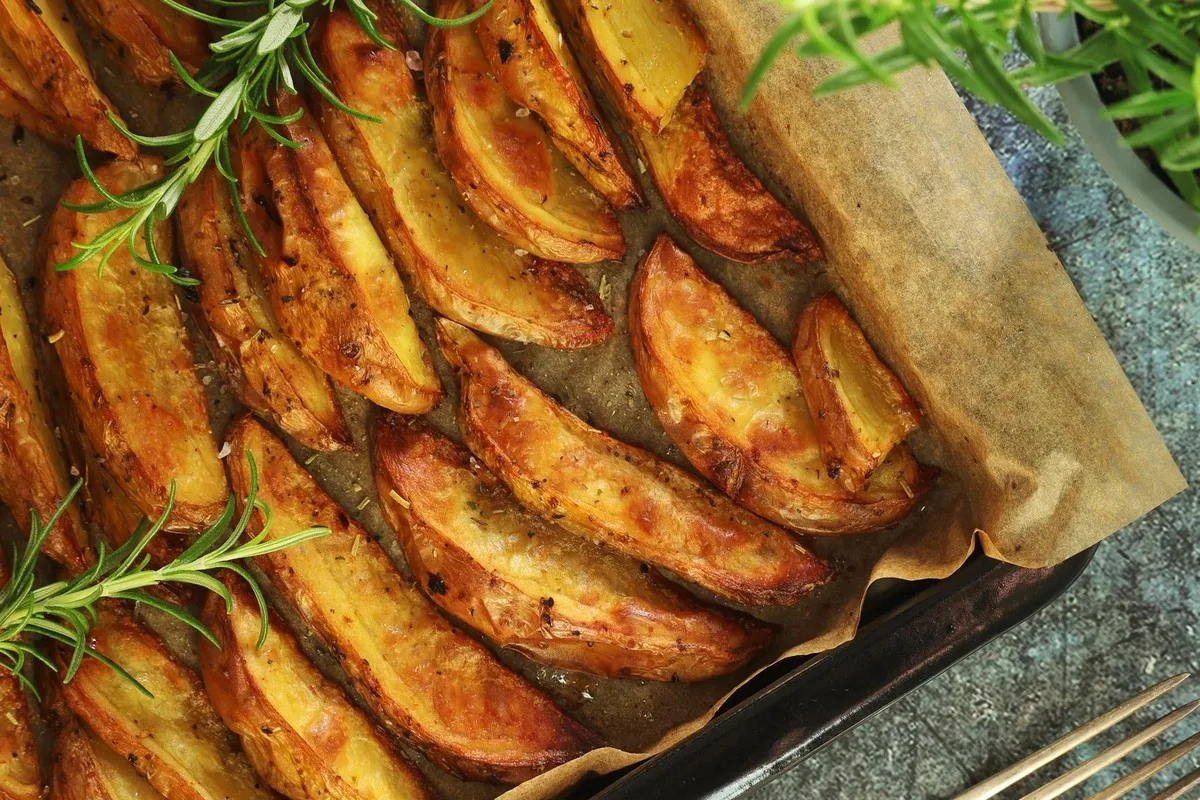 De 2-minuten-truc die je ovenaardappelen onweerstaanbaar krokant maakt