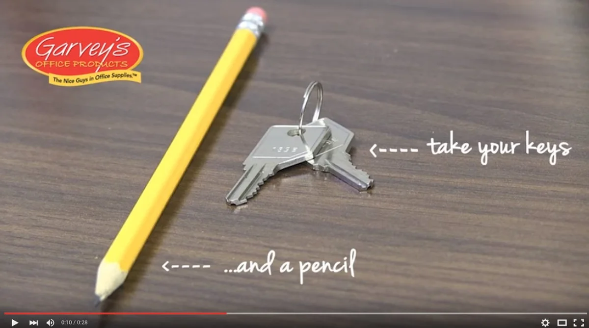 Een potlood in je slot: hoe je vastgelopen deuren in 10 seconden lost