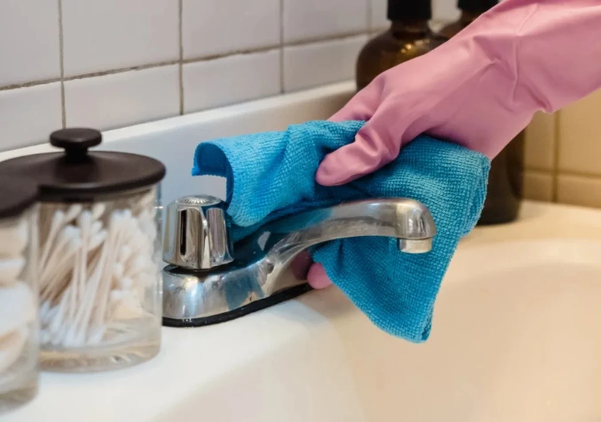 Tandpasta op je spiegelkast: de trucje die roestvlekken weghaalt