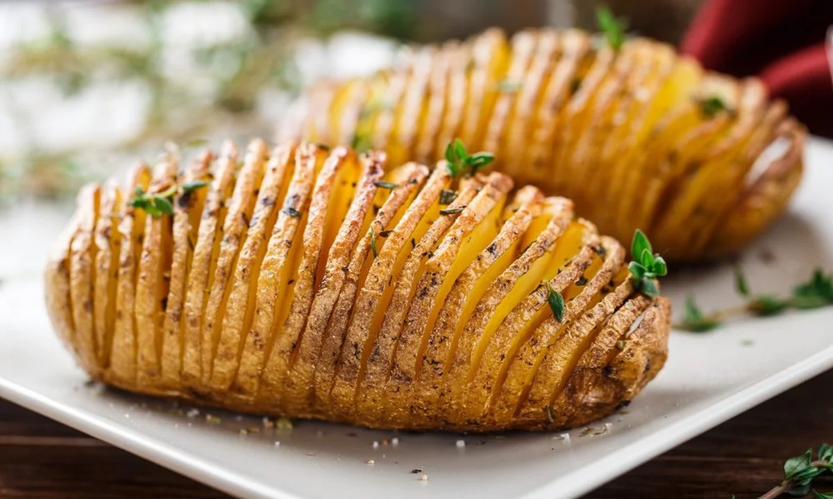 Zweedse Hasselback aardappelen sneller en makkelijker in je airfryer - image 1