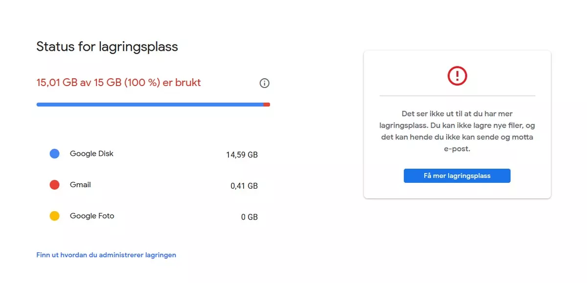 5 manieren om gigabytes terug te krijgen en een betaald Google-abonnement te vermijden - image 1