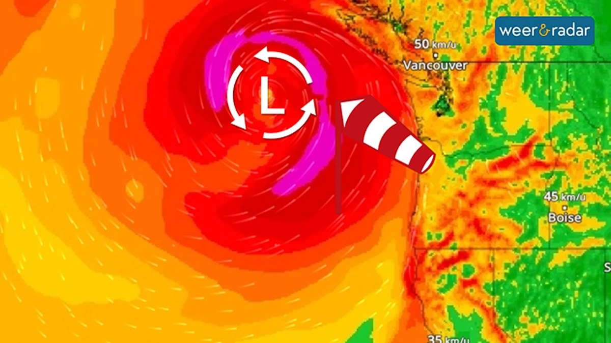 Enorme storm aan de Amerikaanse westkust: 2,4 meter sneeuw en verzwakkende La Niña - NOAA waarschuwt - image 1