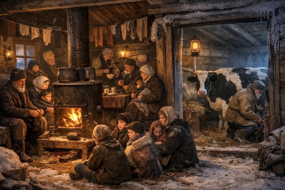 Hoe overleefden ze in de bitterkoude winter in oude Litouwse boerderijen?