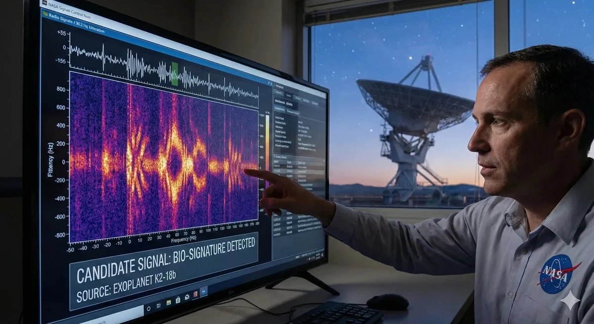 NASA telescoop vangt onomstotelijk bewijs van buitenaards leven op