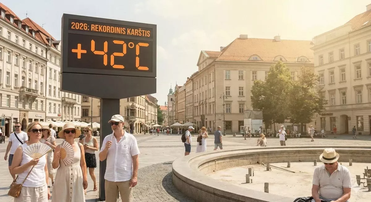 Naujienos dėl klimato: kodėl po ekstremalaus šalčio laukia nepaprastai karšta vasara 2026 m.