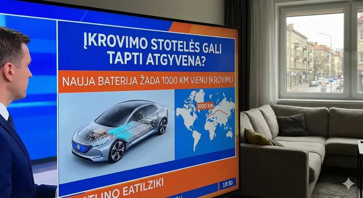 Oude 1000 km actieradius: deze nieuwe batterij laadt op en gaat verder